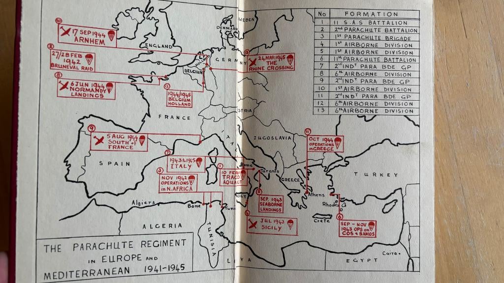The Red Beret – Saunders – 1950 eerste druk – WOII, Ophalen of Verzenden, Algemeen, Tweede Wereldoorlog, Gelezen