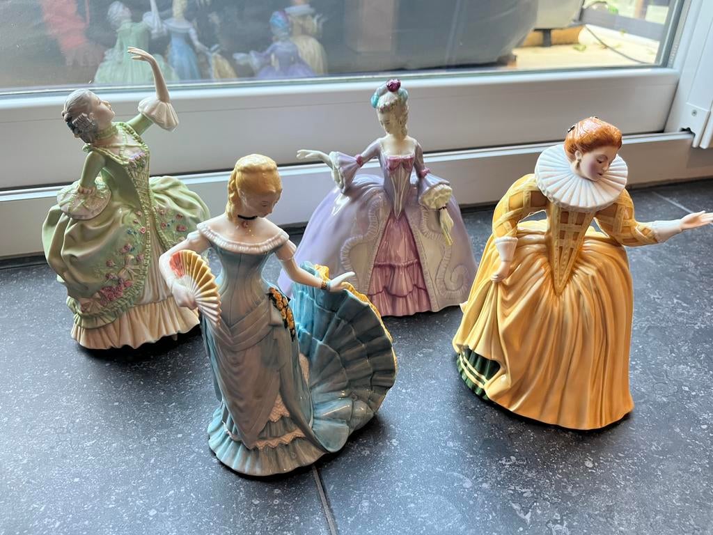 Porseleinen danseressen Franklin, Ophalen, Zo goed als nieuw
