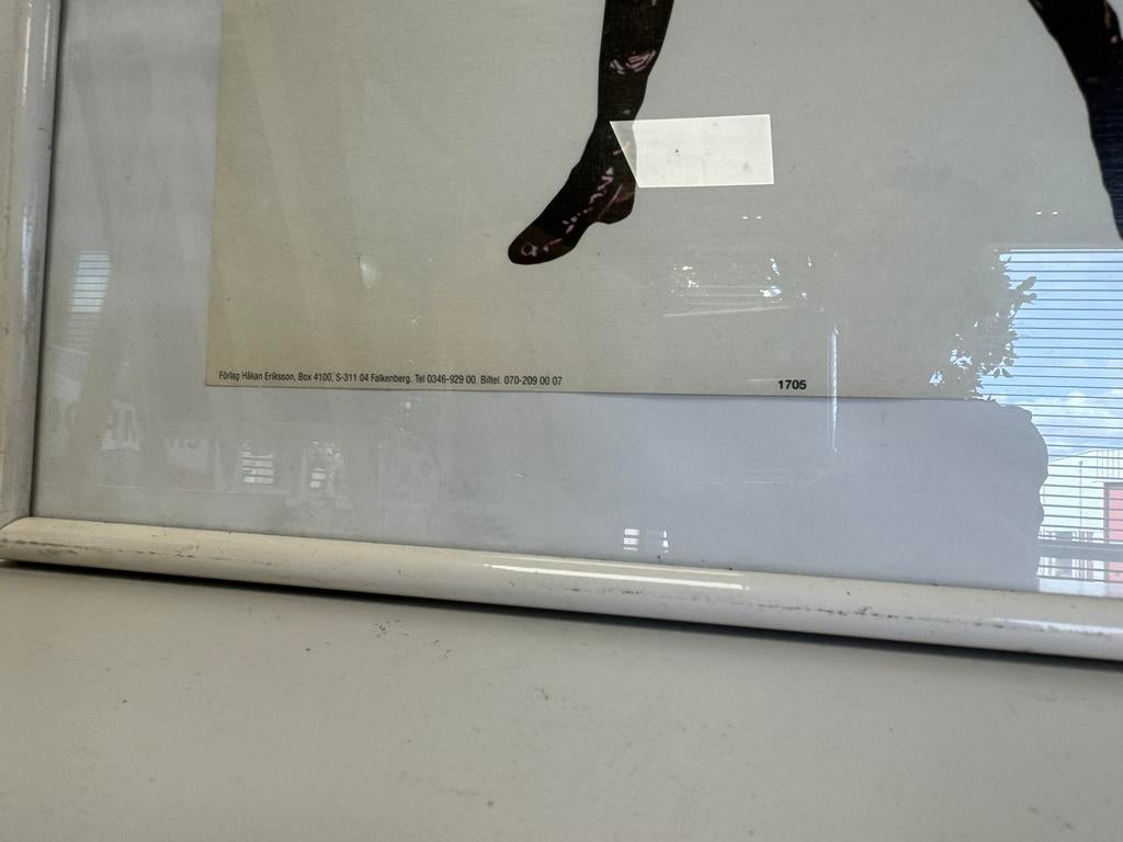 BP antieke reclame poster, Verzamelen, Met lijst, A4 of kleiner, Ophalen of Verzenden, Reclame