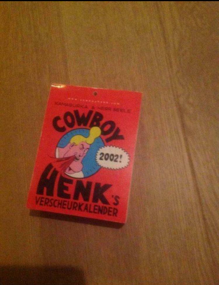 Kalender 2002 Cowboy Henk, Enlèvement ou Envoi