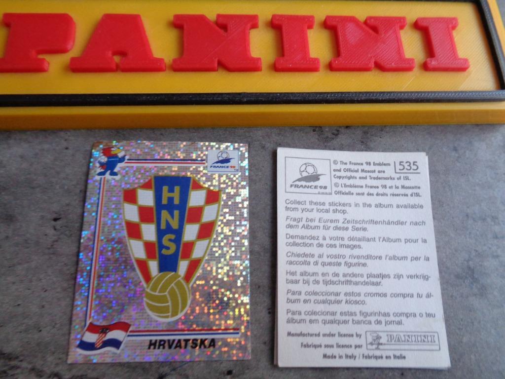 PANINI AUTOCOLLANT DE FOOTBALL COUPE DU MONDE 98 FRANCE EMBL, Enlèvement ou Envoi, Autocollant