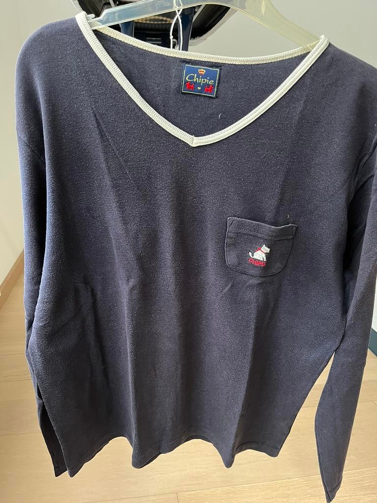 Shirt lange mouwen Chipie, Kleding | Dames, Ophalen of Verzenden, Gedragen, Blauw