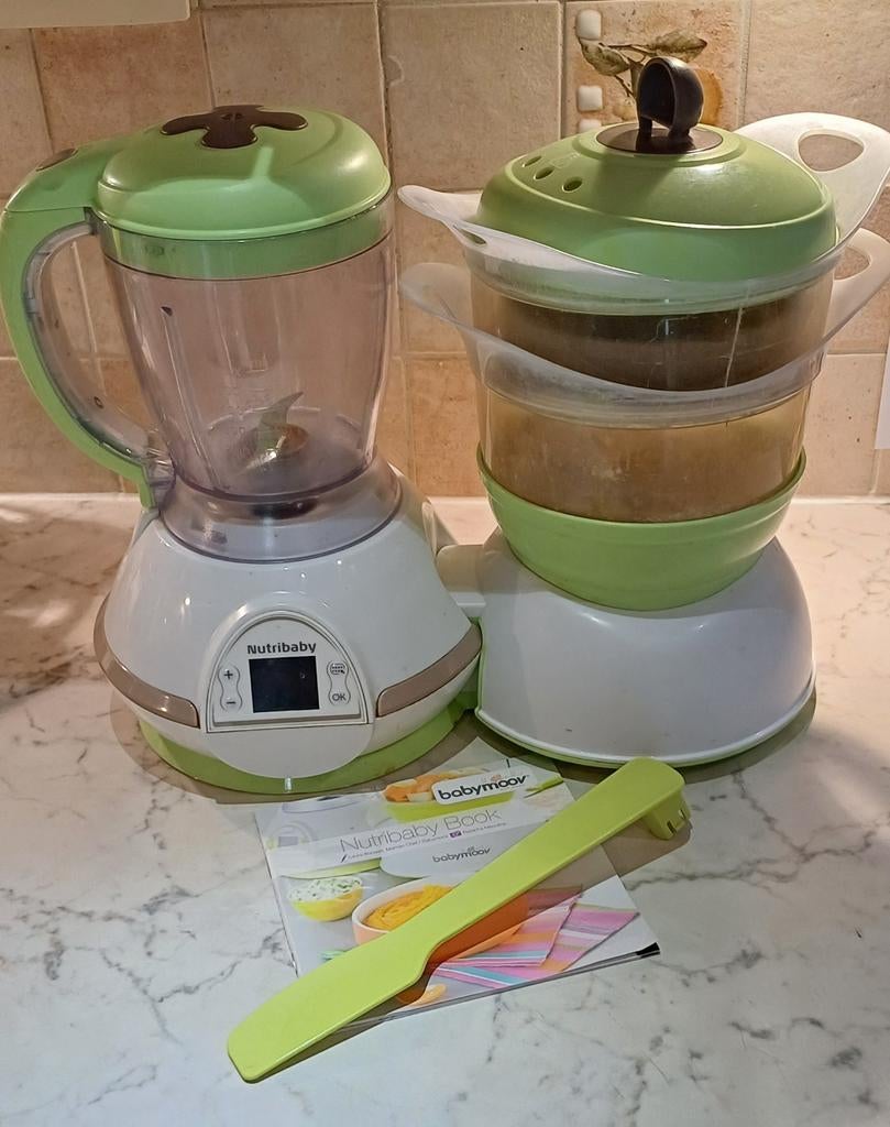 Cuit vapeur / mixeur / chauffe-biberon Nutribaby, Electroménager, Utilisé