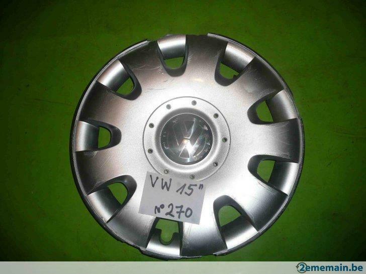 enjoliveur VW 15'' (n°270) - 1pc, Enlèvement ou Envoi, Utilisé, Jante(s)