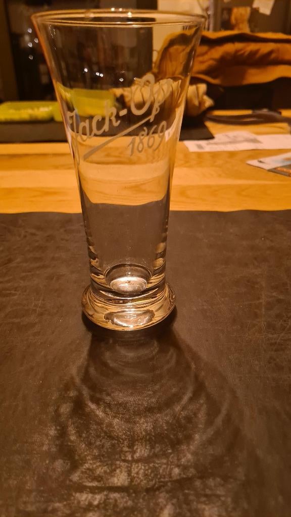 Bierglas Jack-op(Werchter), Ophalen of Verzenden, Zo goed als nieuw, Bierglas