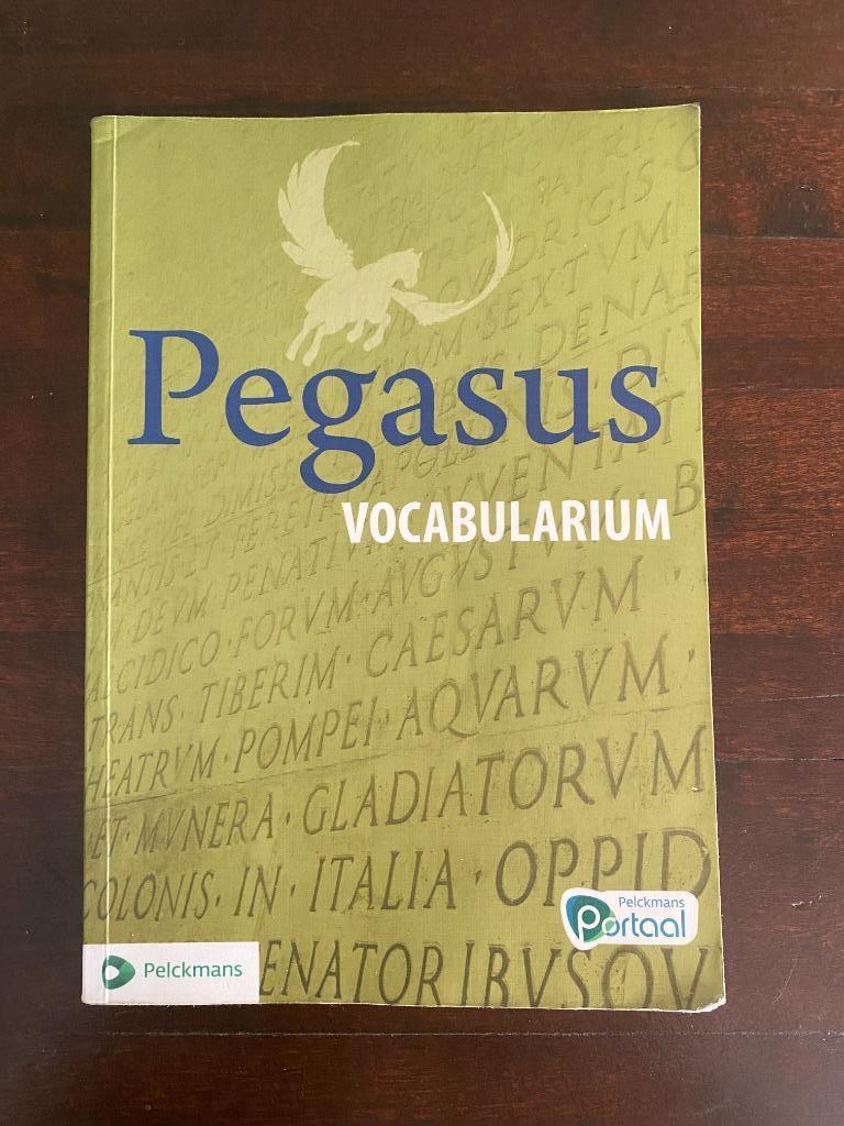 Pegasus vocabularium boekje Latijn, Ophalen of Verzenden, Zo goed als nieuw, Pelckmans, Latijn