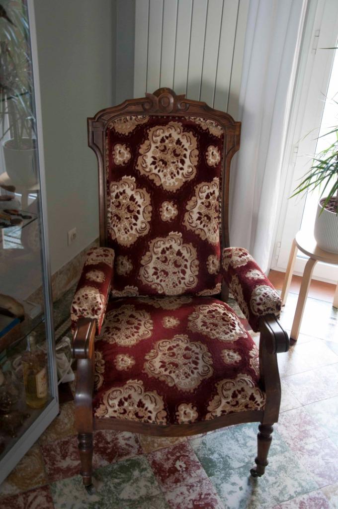 Chaise haute ancienne, Enlèvement