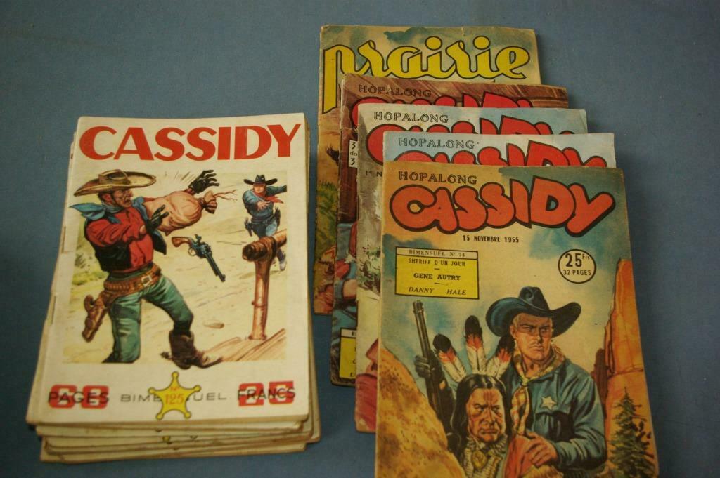 Lot 12 BD Petit format Cassidy + HOPALONG - Prairie par Imp, Livres, BD, Plusieurs BD, Envoi, Utilisé