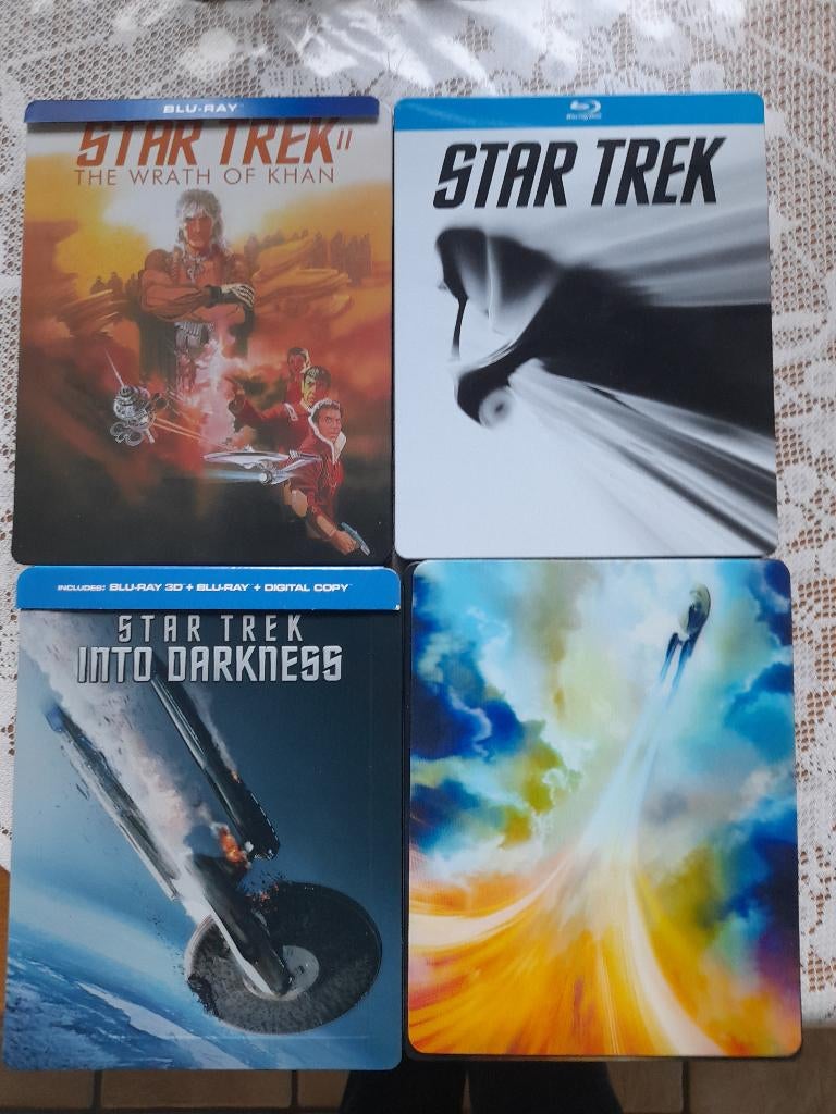 Star Trek II and Star Trek Kelvin line steelbooks, Envoi, Utilisé, Science-Fiction et Fantasy