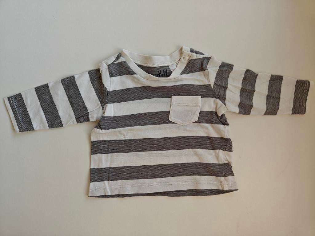 T-shirt lange mouwen maatje 56, Jongetje of Meisje, Ophalen of Verzenden, Shirtje of Longsleeve, H&M.