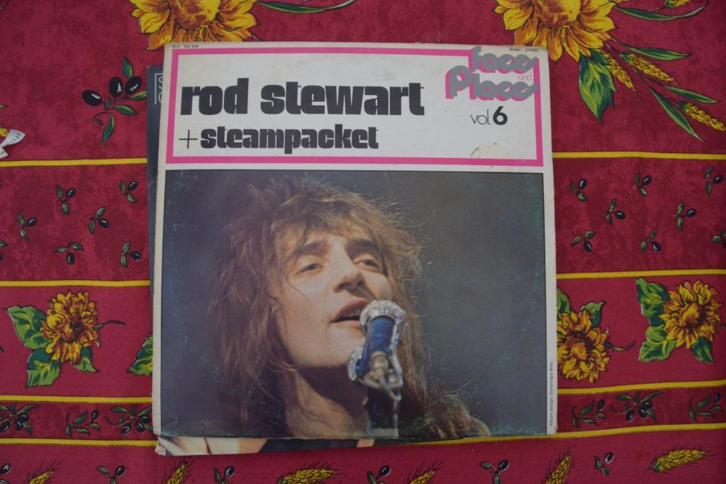 LP Rod Stewart + Steampacket - Face an place, Cd's en Dvd's, Ophalen of Verzenden, Gebruikt, 12 inch