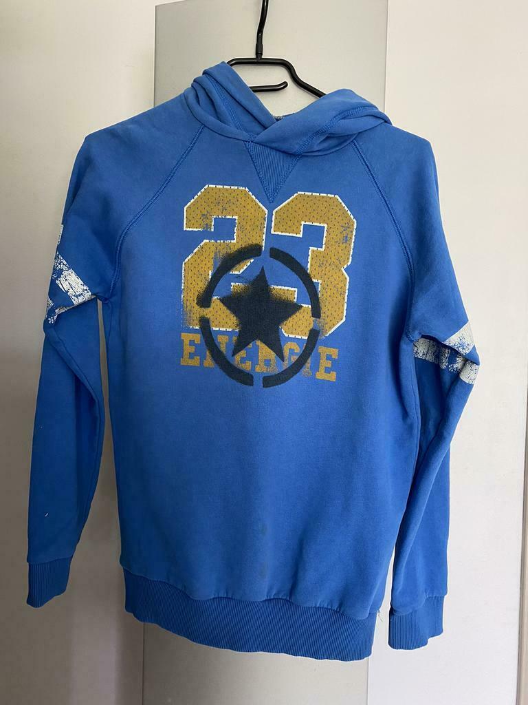 Authentieke blauwe energie hoodie, 10 jaar, Zo goed als nieuw, Energie