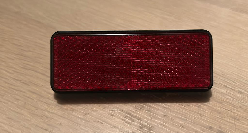 Rood reflector voor achteraan GTS sirocco, Enlèvement ou Envoi, Comme neuf, Autres marques