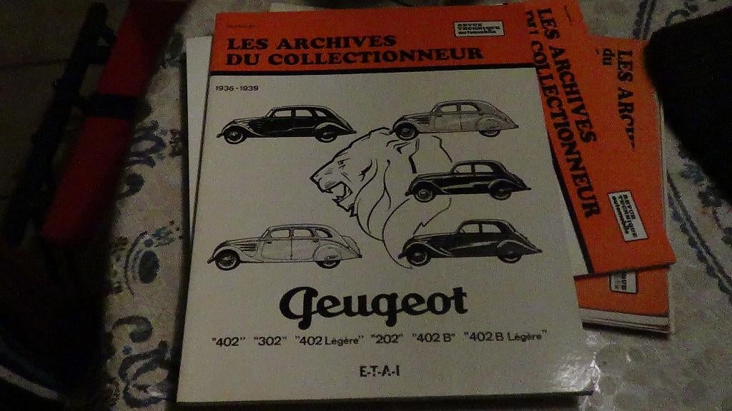 Peugeot 402, 302, 202 technisch handboek, Ophalen
