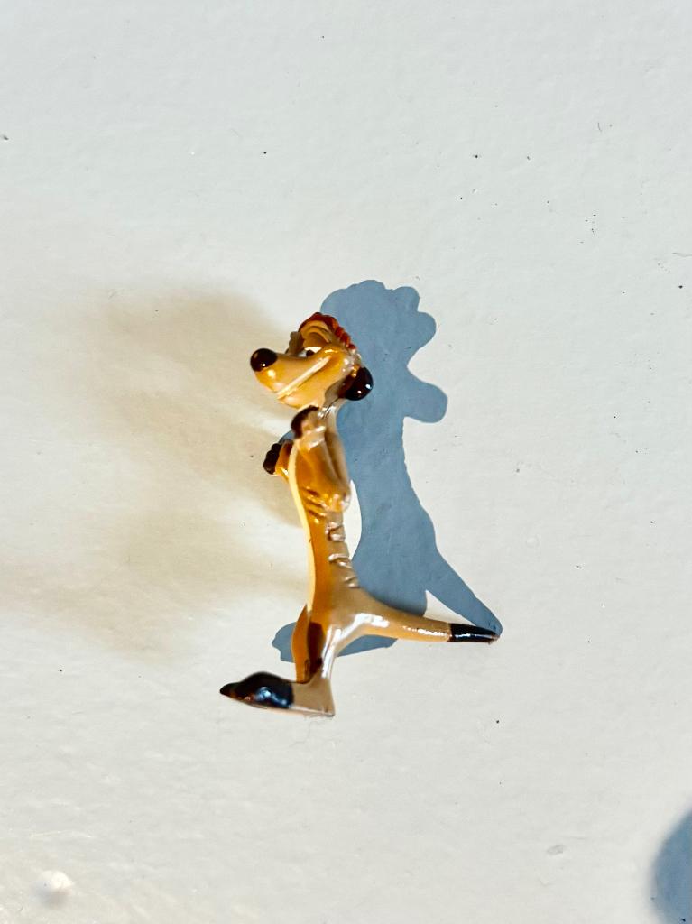 Figurine vintage Polly Pocket Bluebird Timon - Le Roi Lion, Collections, Jouets miniatures, Comme neuf, Enlèvement ou Envoi