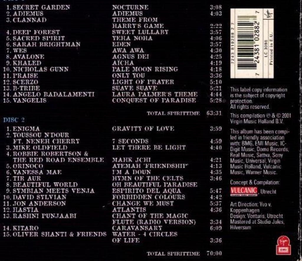 Spirits Of Nature: The Best Of, Cd's en Dvd's, Ophalen of Verzenden, Gebruikt