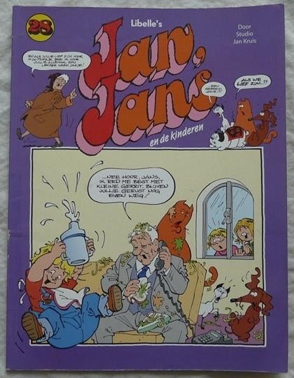 JAN, JANS EN DE KINDEREN, Nr.28, VNU Tijdschriften, 2001.(1), Boeken, Eén stripboek, Ophalen of Verzenden, Jan Kruis, Gelezen