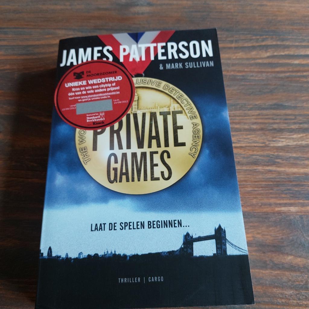 James Patterson - Private games, Envoi, Comme neuf, James Patterson, Belgique