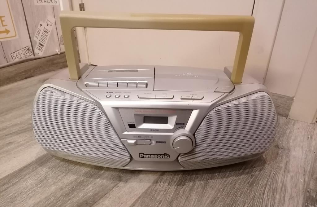 Draagbare radio/cd/Cassette, Ophalen, Zo goed als nieuw, Radio