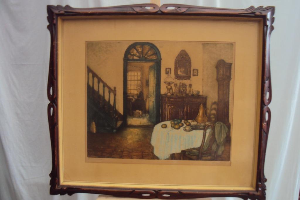 ets, Antiek en Kunst, Kunst | Etsen en Gravures, Ophalen
