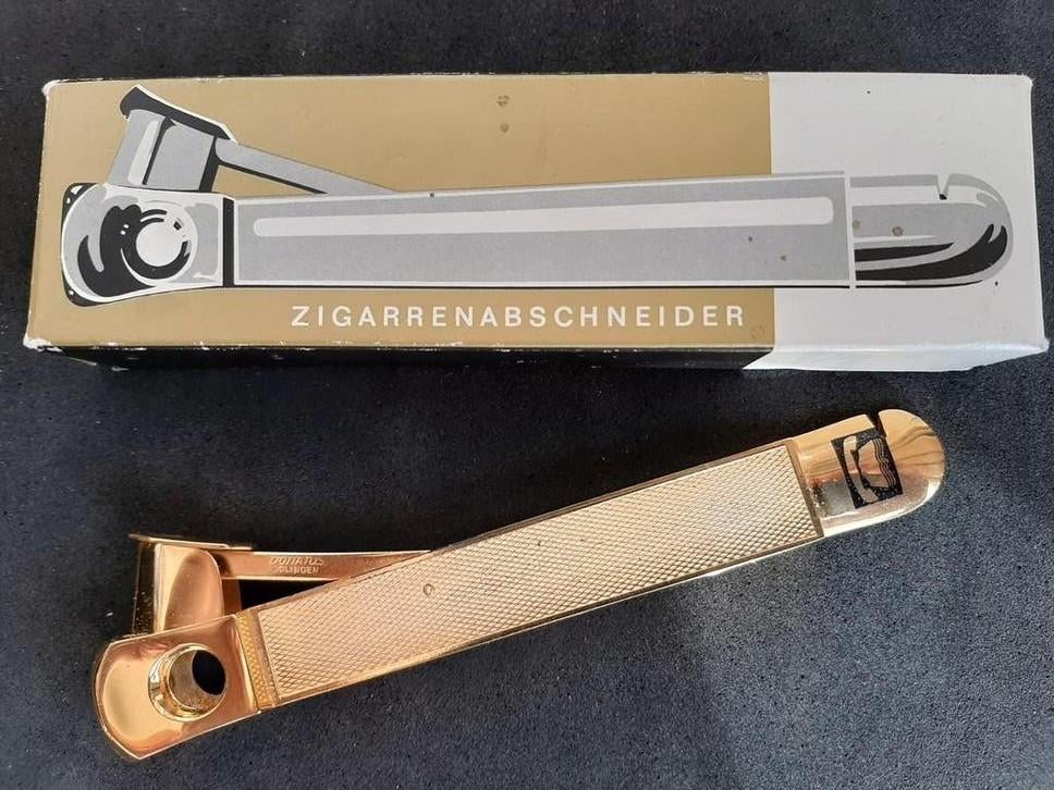Grand coupe cigares SOLINGEN neuf en boîte d'origine, Enlèvement ou Envoi, Comme neuf