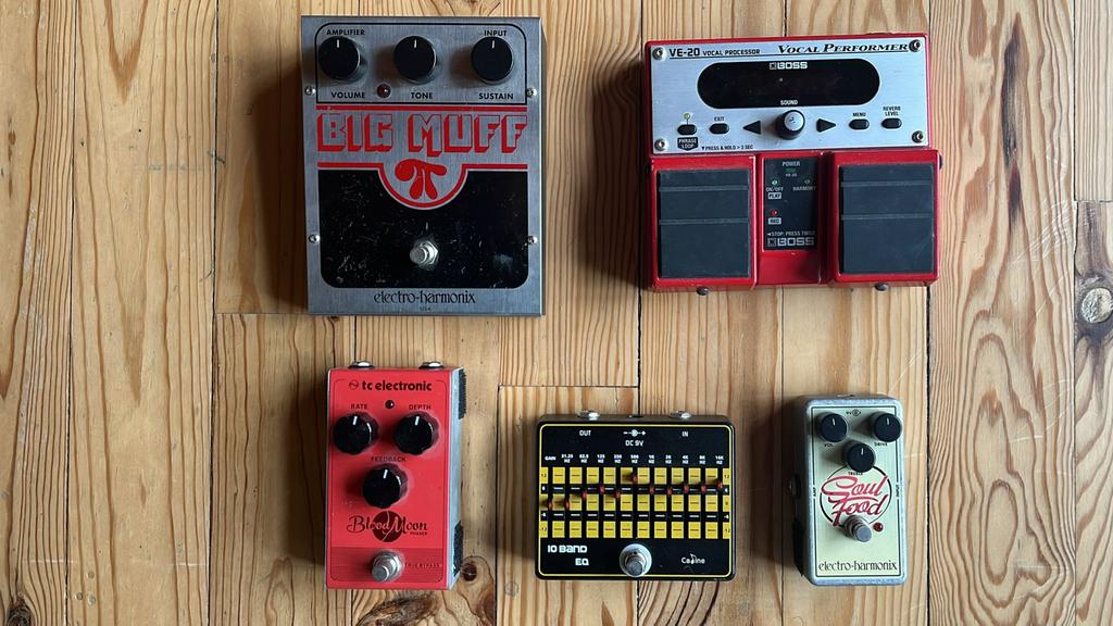Guitar pedals for sale, Ophalen