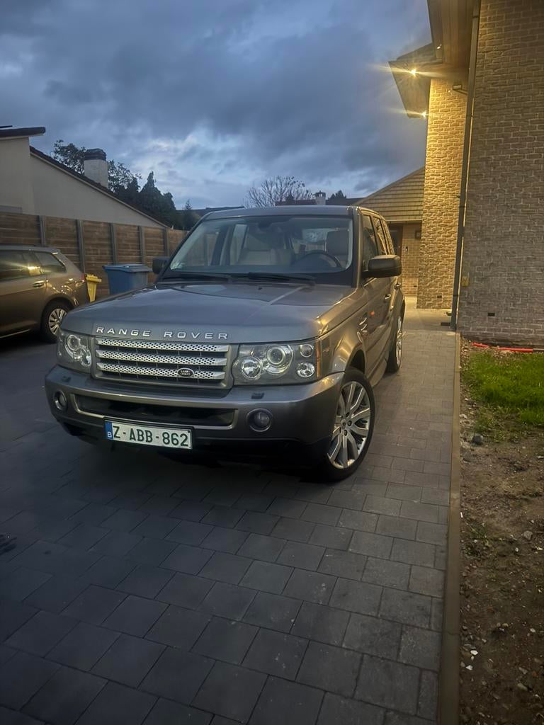 Range Rover Sport// 2007// 185dkm motor nieuw, Auto's, Land Rover, Automaat, Beige, Leder, Particulier