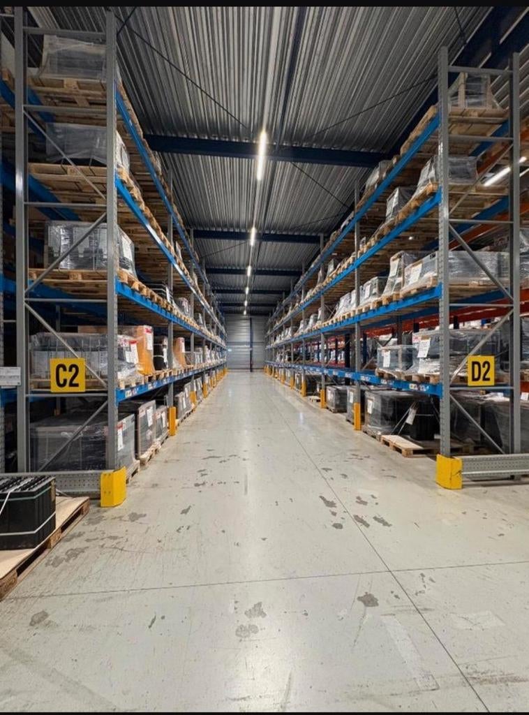4x set 25.3m Redirack palletstelling  zwaar 5.8x2.7m 3.7T, Ophalen