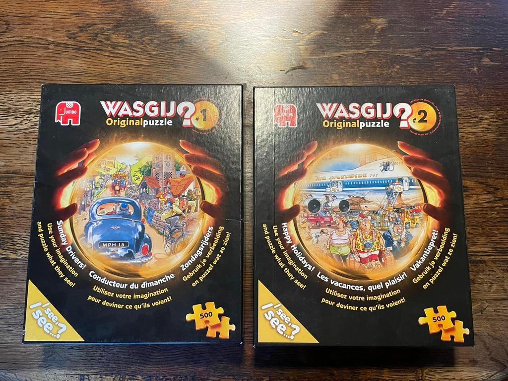 Wasgij puzzels 500 stuks, Ophalen, Zo goed als nieuw