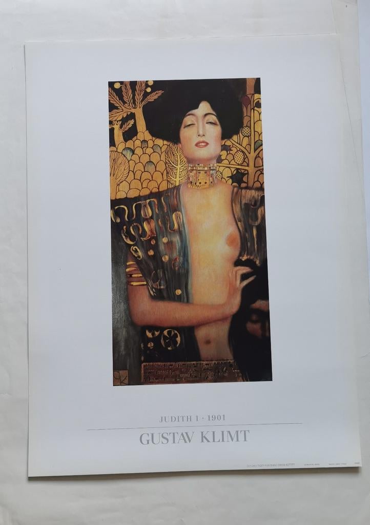 Affiche Gustav Klimt, Ophalen of Verzenden