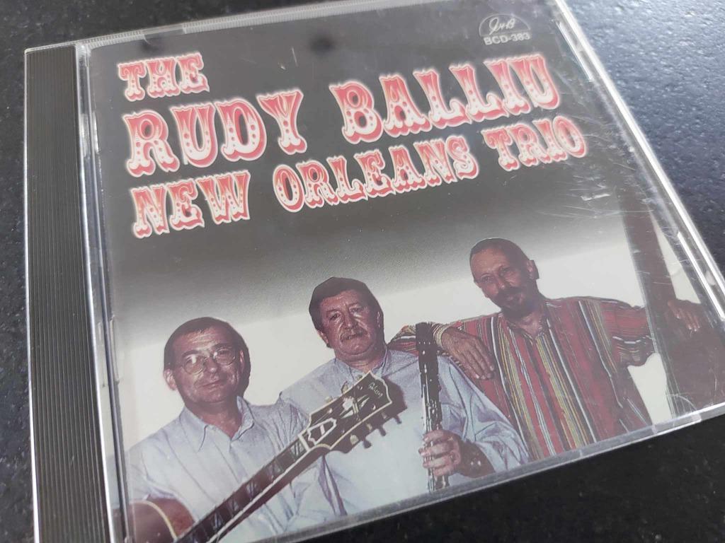THE RUDY BALLIU NEW ORLEANS TRIO CD / GHB -  BCD-383 / 1997, Ophalen of Verzenden, 1980 tot heden, Gebruikt, Jazz