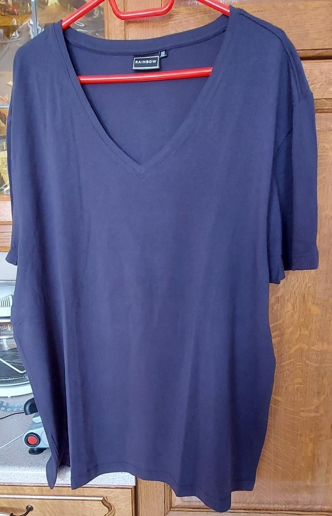 Tee-shirt homme 60 62 bleu 3XL, Enlèvement ou Envoi, Comme neuf, Bleu
