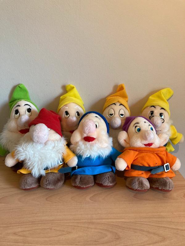 Peluche Blanche Neige et les sept nains Disneyworld vintage, Enlèvement ou Envoi, Comme neuf, Peluche