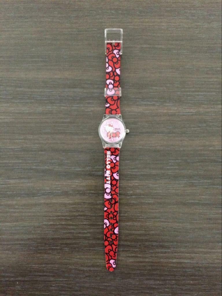 Hello Kitty horloge, Bijoux, Sacs & Beauté, Enlèvement ou Envoi, Comme neuf, Fille