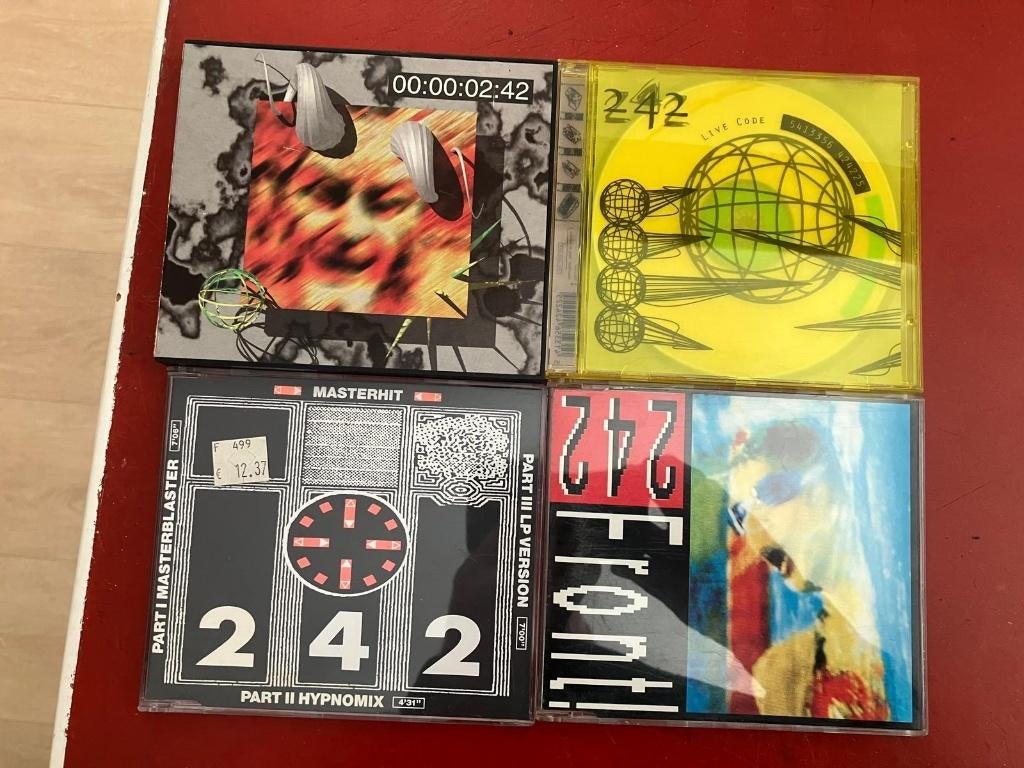 front 242 live code masterhit never stop up evil cd, Enlèvement ou Envoi