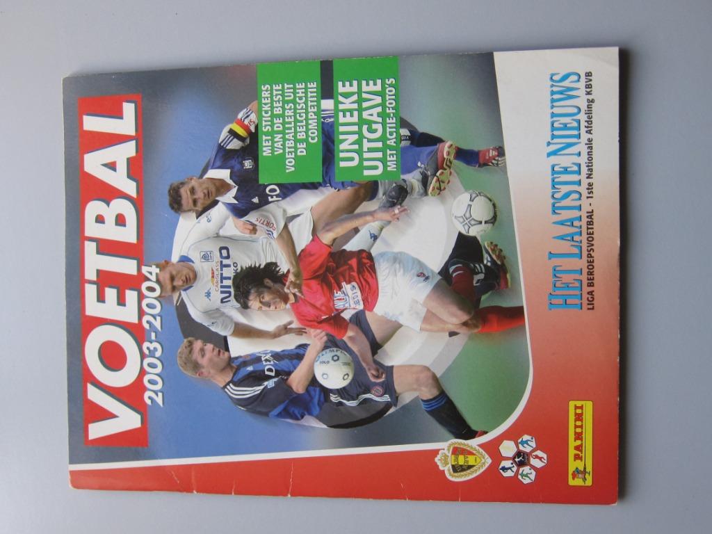 Panini Voetbal 2003 - 2004 (volledig) - Het Laatste Nieuws, Enlèvement ou Envoi, Utilisé, Sport