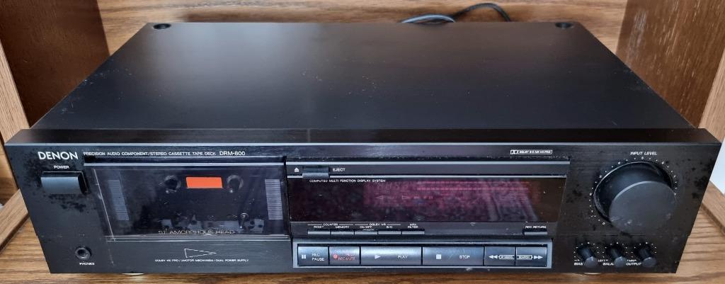 Denon DRM-600 High-End Cassettedec, Ophalen, Gebruikt, Overige typen