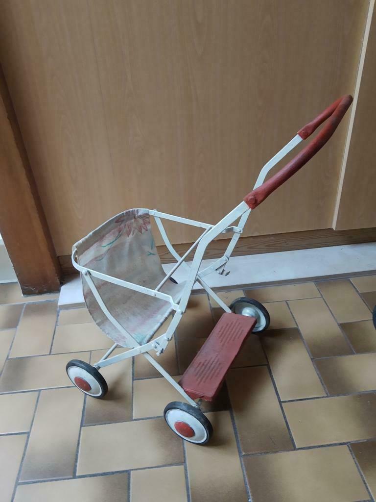 Retro poppenwagentje, Ophalen of Verzenden, Gebruikt