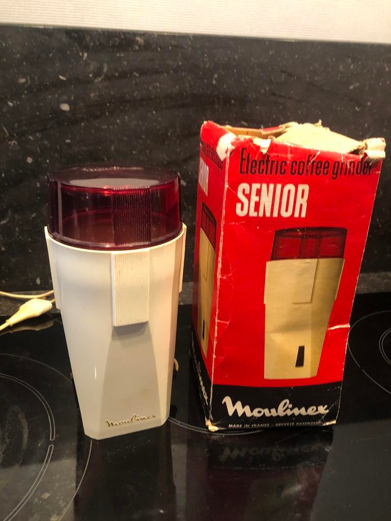 vintage koffiemolen MOULINEX senior, Ophalen of Verzenden