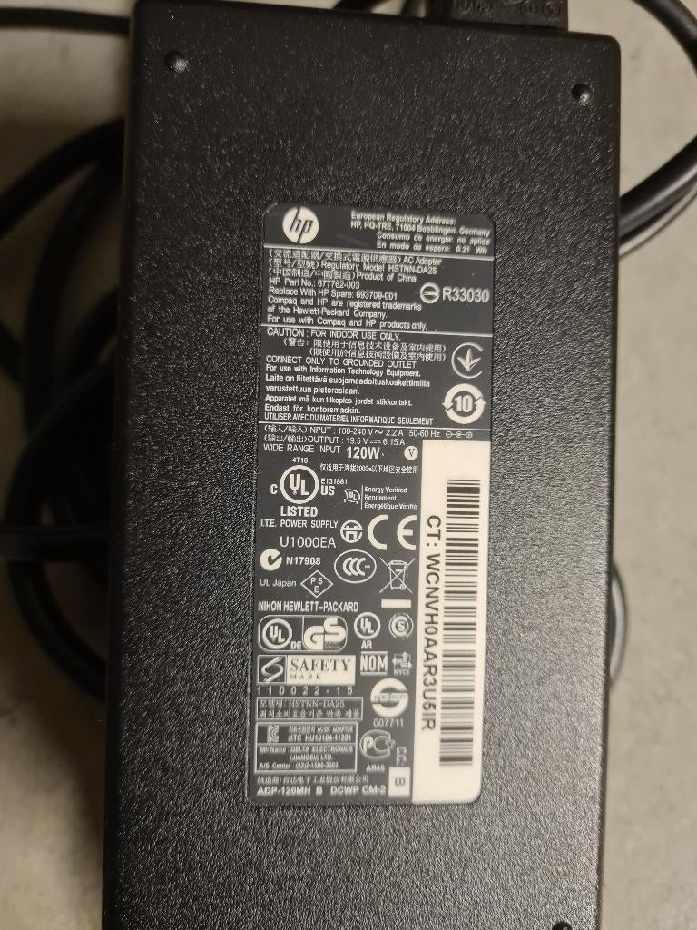 HP lader zie foto's, Ophalen, Gebruikt, HP