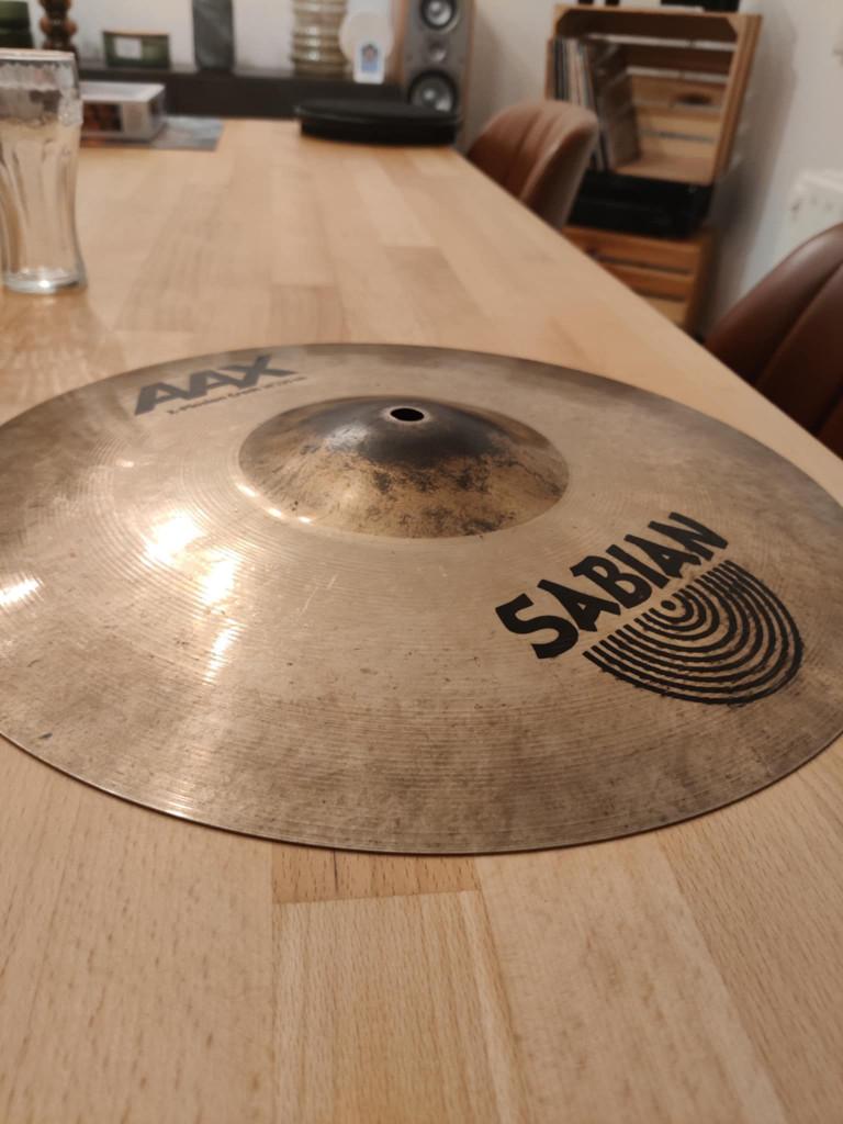 Sabian AAX Crash 14'', Musique & Instruments, Batteries & Percussions, Enlèvement, Utilisé