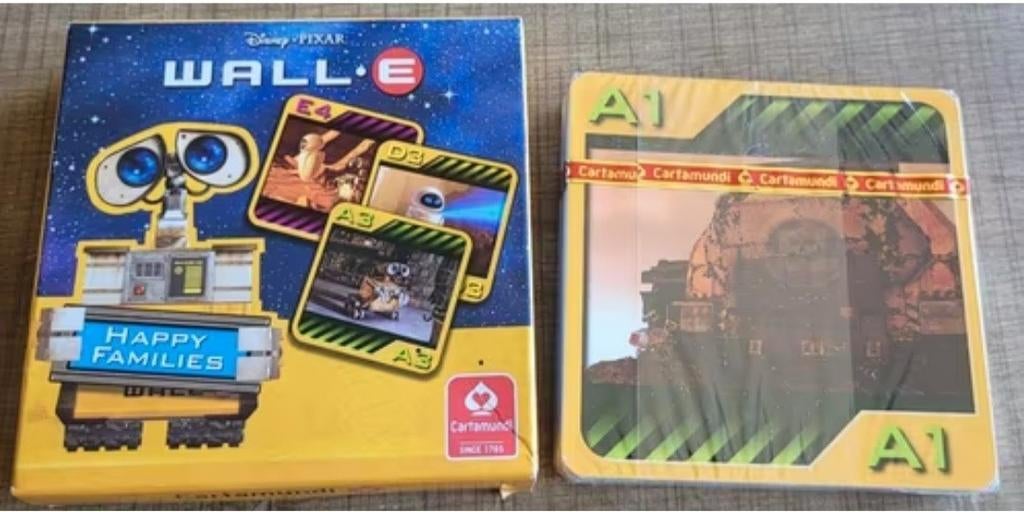 Wall.E: kwartetspel (nieuw!), Ophalen of Verzenden, Nieuw, Kwartet(ten)