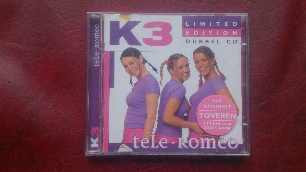 K3 - tele-romeo limited edition cd 2 met de extra's ontbreek, Ophalen of Verzenden