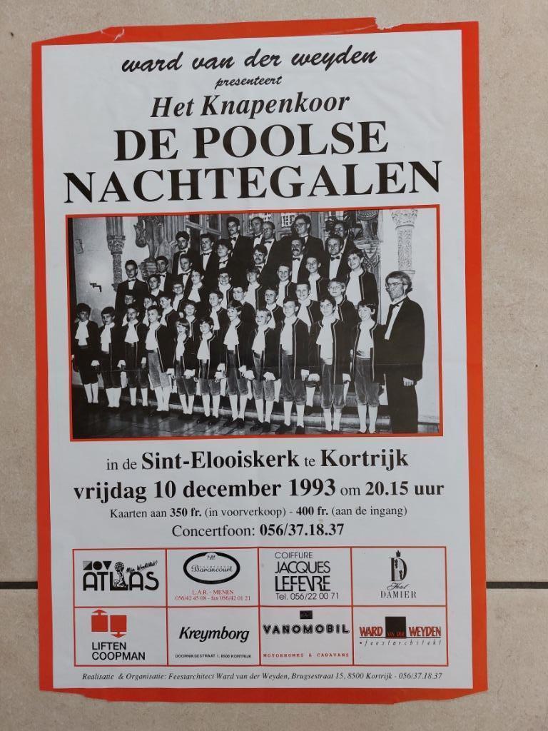 oude affiche Kortrijk (1993), Enlèvement ou Envoi
