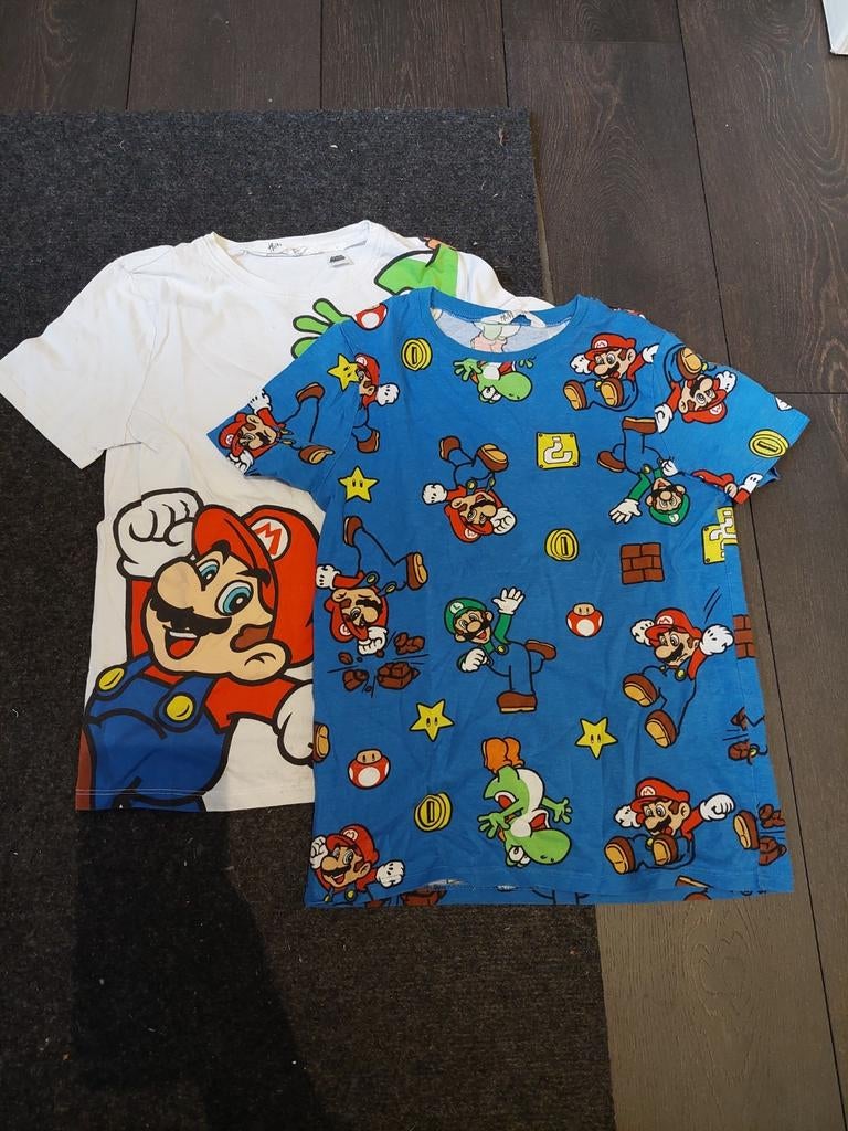 T-shirt mario, Kinderen en Baby's, Ophalen of Verzenden