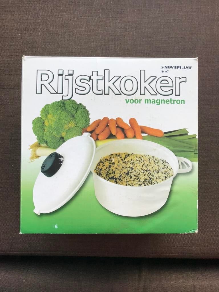 Rijskoker voor magnetron, Ophalen of Verzenden, Zo goed als nieuw