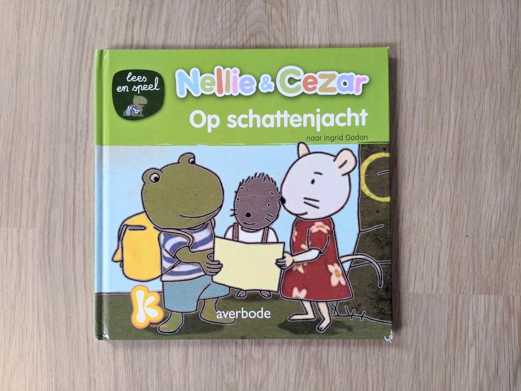 Nellie & Cezar, Boeken, Jongen of Meisje, Voorleesboek, Ingrid Godon, Ophalen