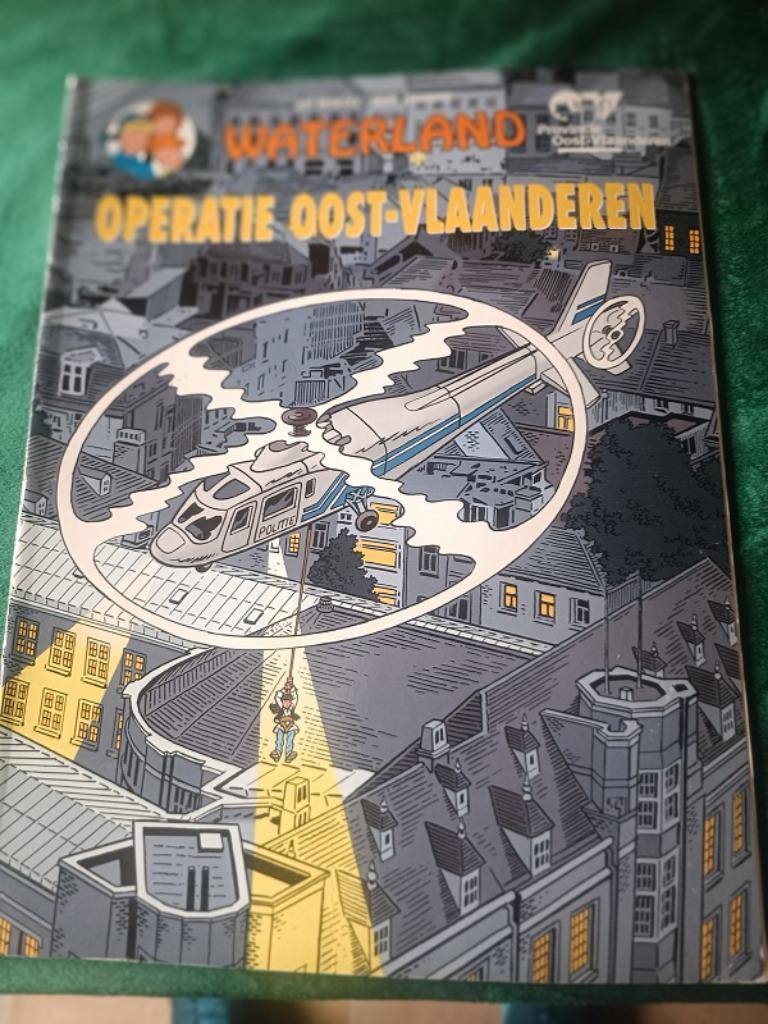 stripverhaal Waterland, Operatie Oost-Vl., Boeken, Ophalen of Verzenden, Gelezen, J. Broeckx  Marc Legendre
