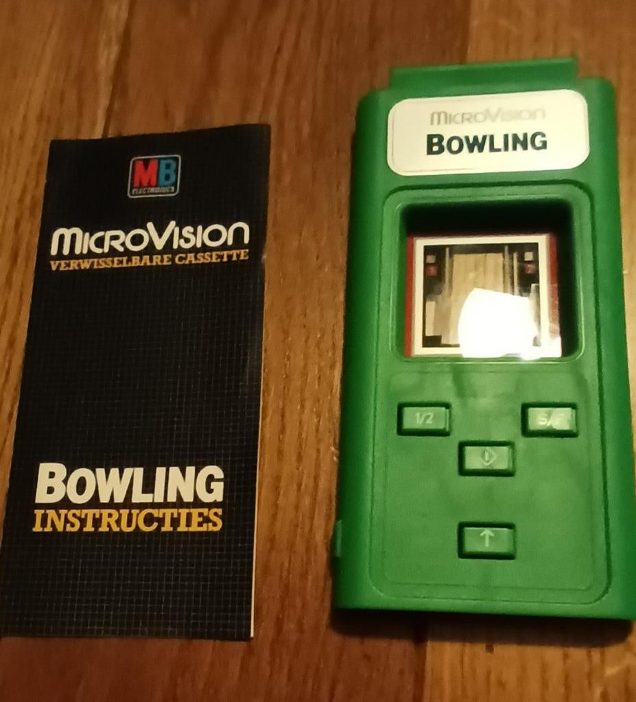Micrivision cassette Bowling, Enlèvement, Utilisé, MB Electonics