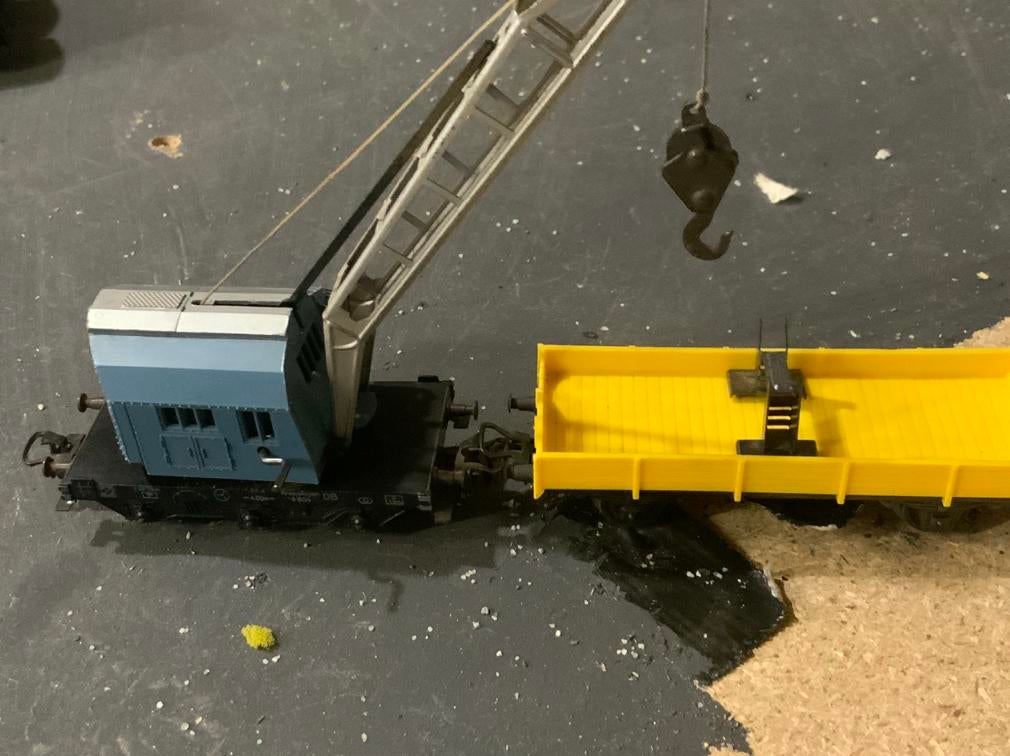 GRUE PIVOTANTE 4611 + SUPPORT DE GRUE LE TOUT MARKLIN, Enlèvement ou Envoi